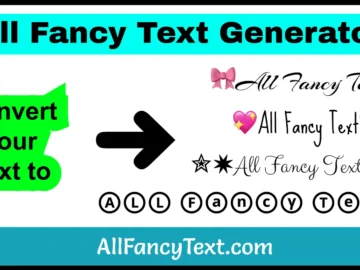 Fancy Text Generator Tool